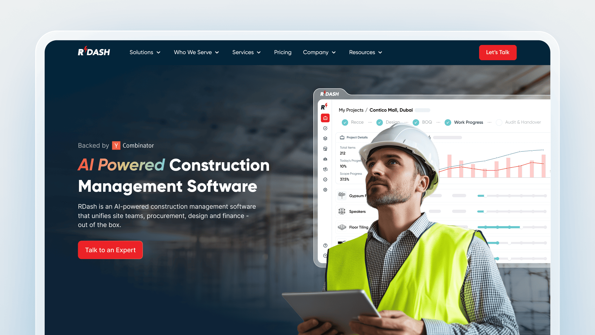 Sahil Ali Salmani — RDash project